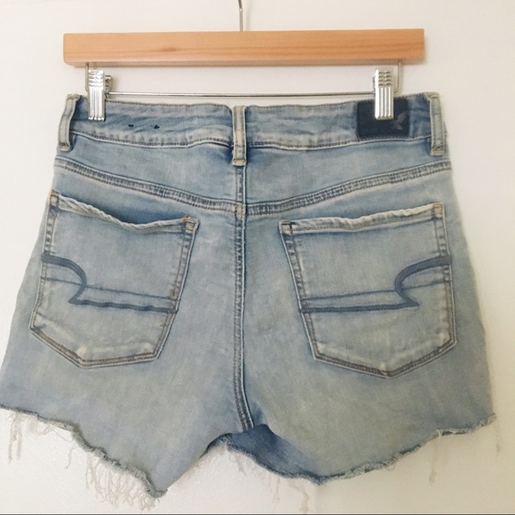 American Eagle High Rise Rae Hem Short - Picture 2 of 3